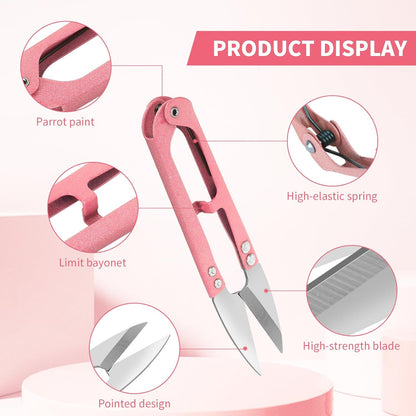 3-Piece High-Carbon Steel Thread Snips